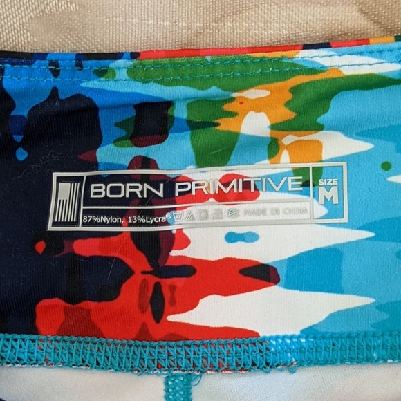 NWT Born Primitive Shorts in Rainbow - Picture 3 of 6